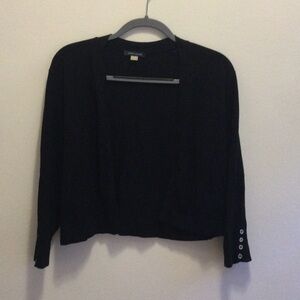 Tommy Hilfiger black knit shrug